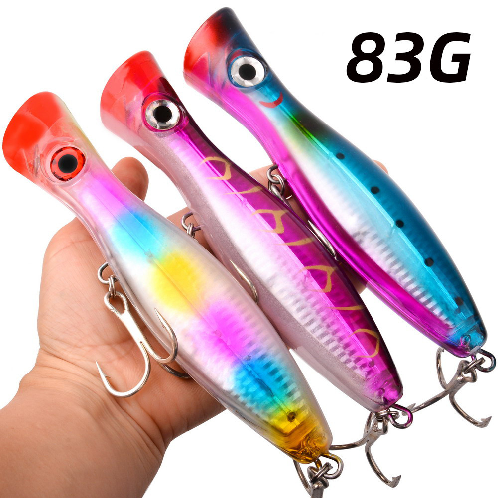 Fishing Lure Popper - 1 st 43g/83g Grote Popper Drijvende