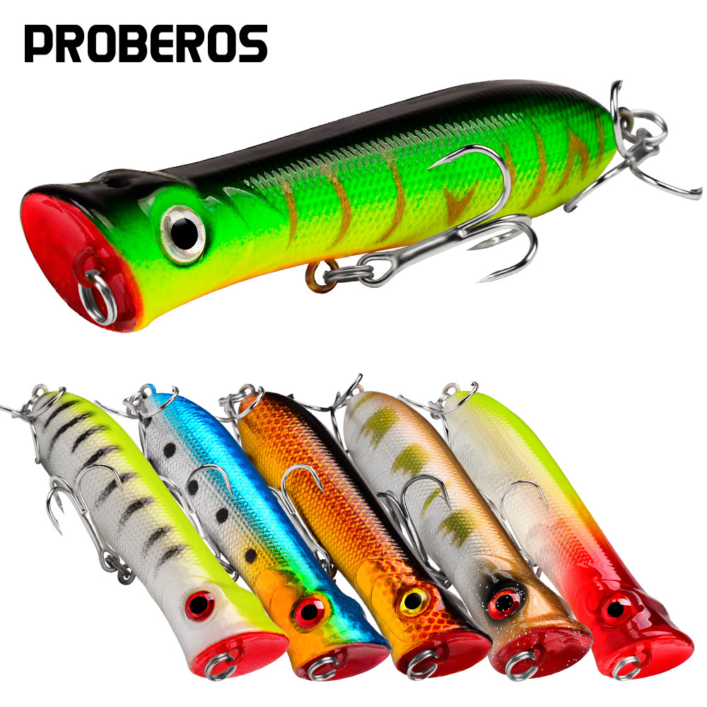 Fishing Lure Popper - Premium lange werppopper voor zoetwatervissen -
