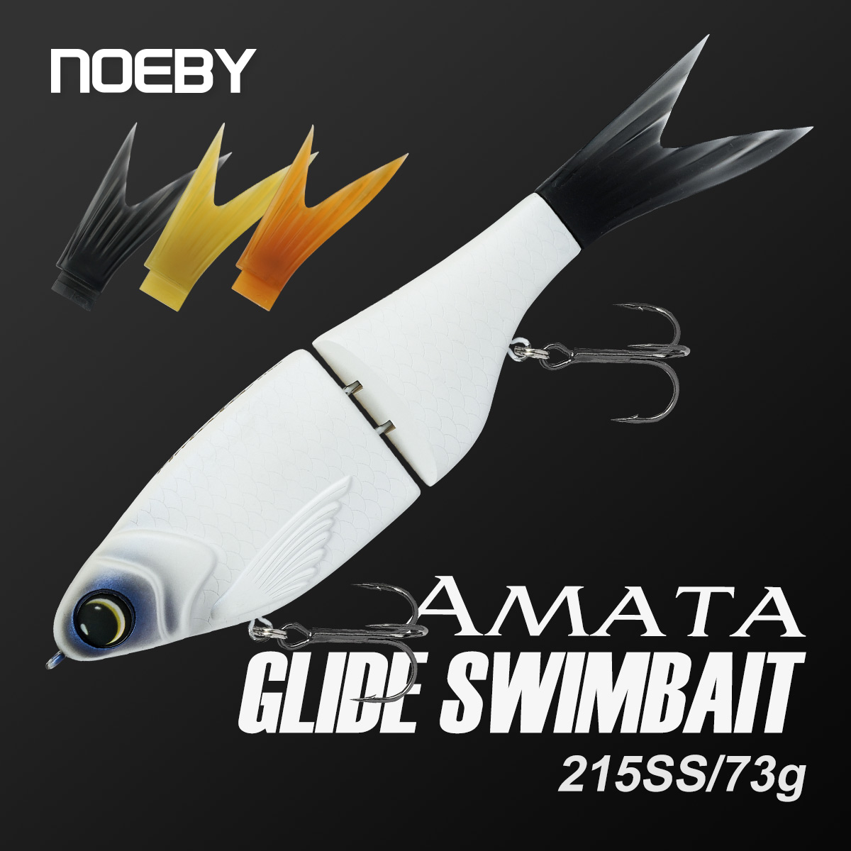 Fishing Lure Swimbait - Noeby 215mm 73gAmata Glide Swimbait Lokken