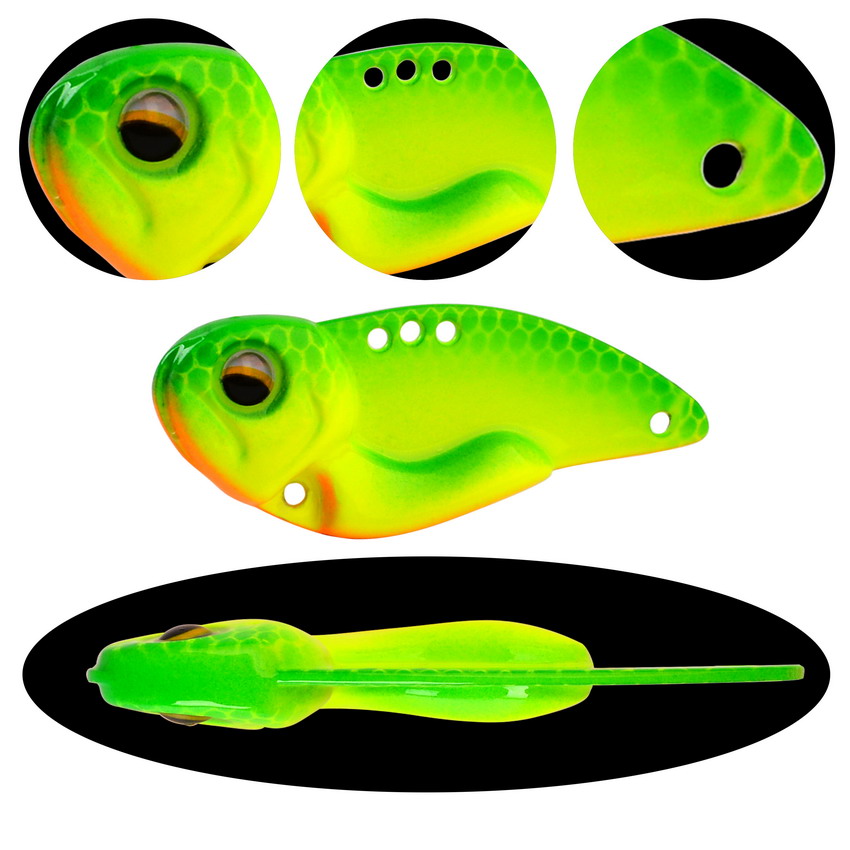 6 stks Metalen VIB Vissen Lokt - Fishing Lure Blade Bait recensie en prijs