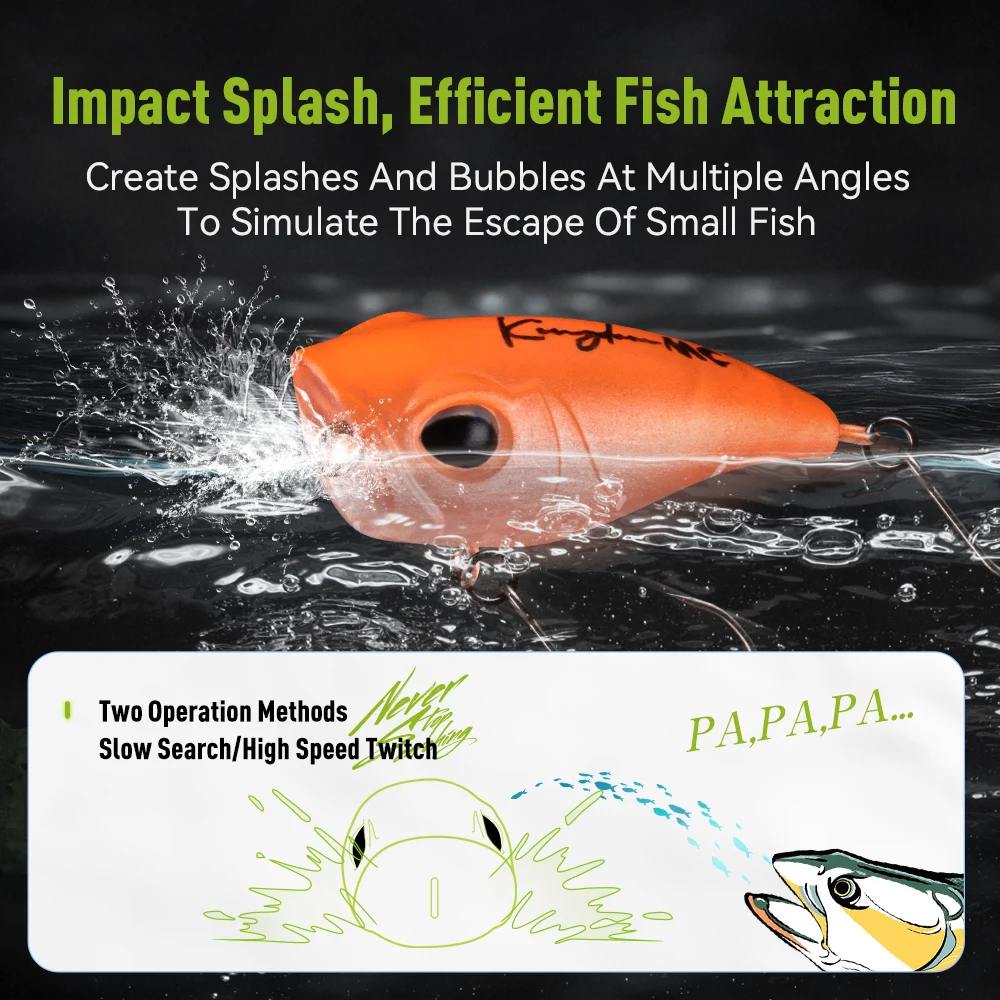 Kingdom Micro Expert Topwater  - Fishing Lure Popper recensie en prijs