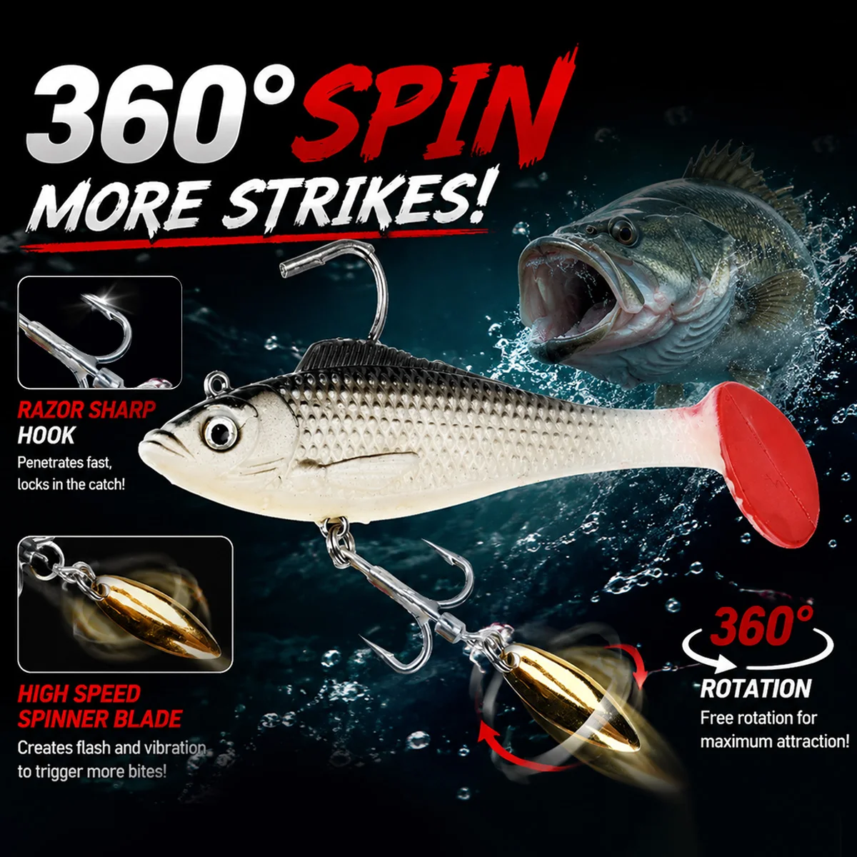 MEREDITH Spinning Lure 10cm 12 - Fishing Lure Blade Bait recensie en prijs
