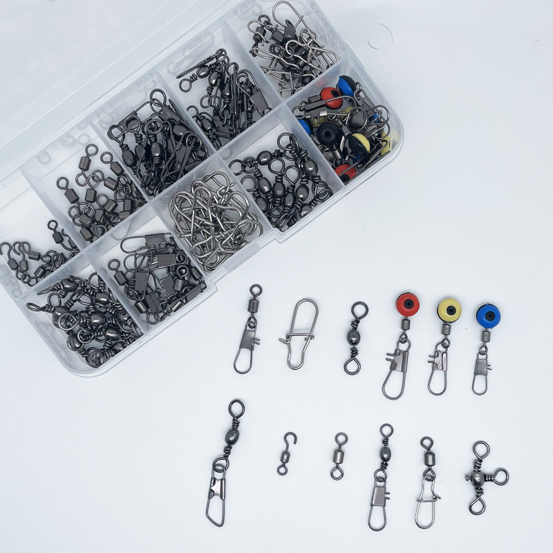 115 stks Vissen Swivel Connect - Fishing Lure Box recensie en prijs