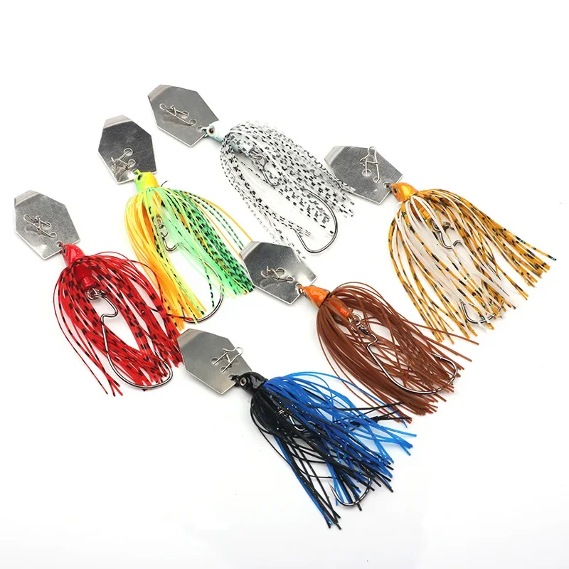 6 stks/set Chatterbait Kunstaa - Fishing Lure Buzzbait recensie en prijs