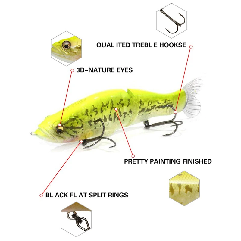 Swimbait Visserij Lokmiddel 13 - Fishing Lure Popper recensie en prijs