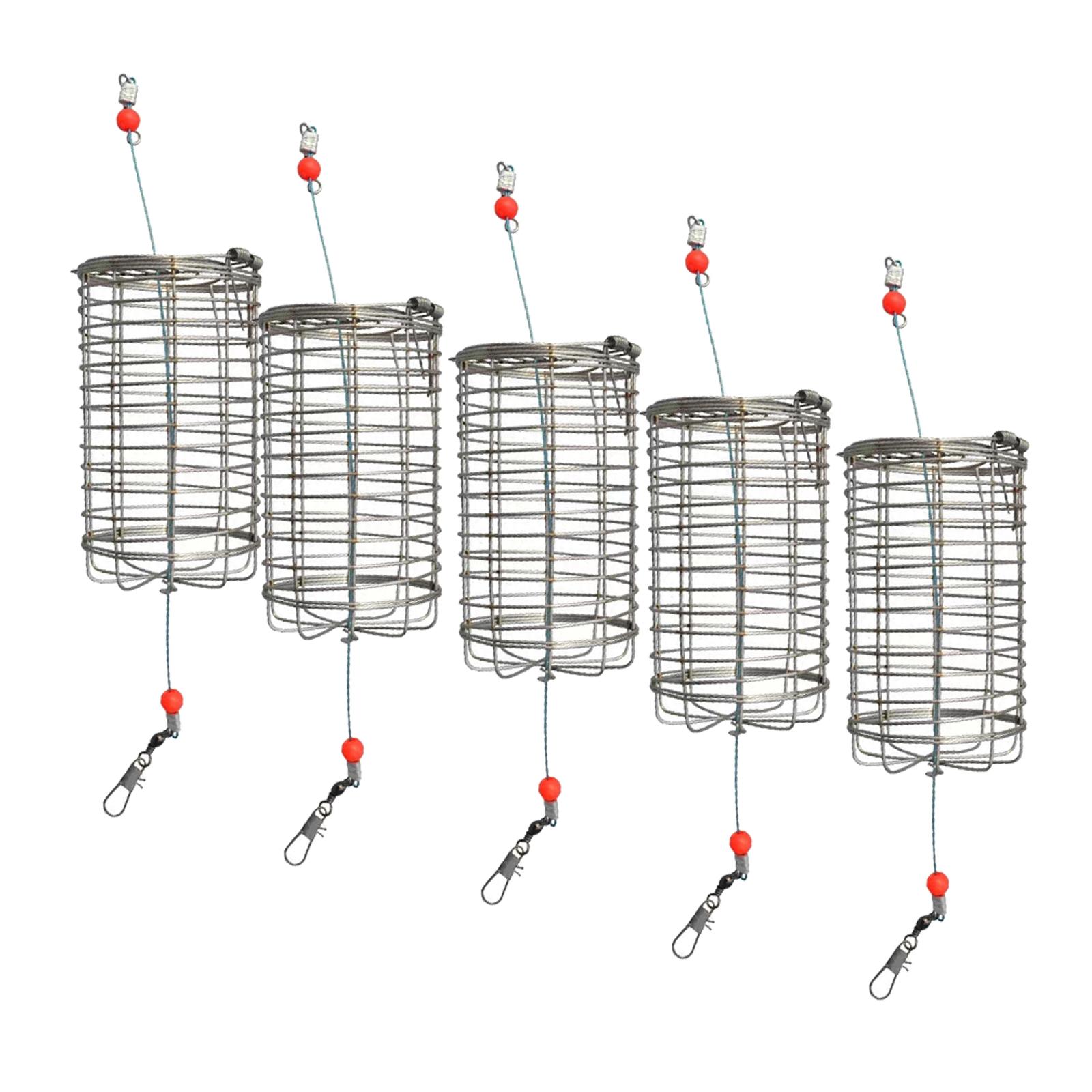 5x Solid Fishing Feeder Cage T - Fishing Lure Box recensie en prijs