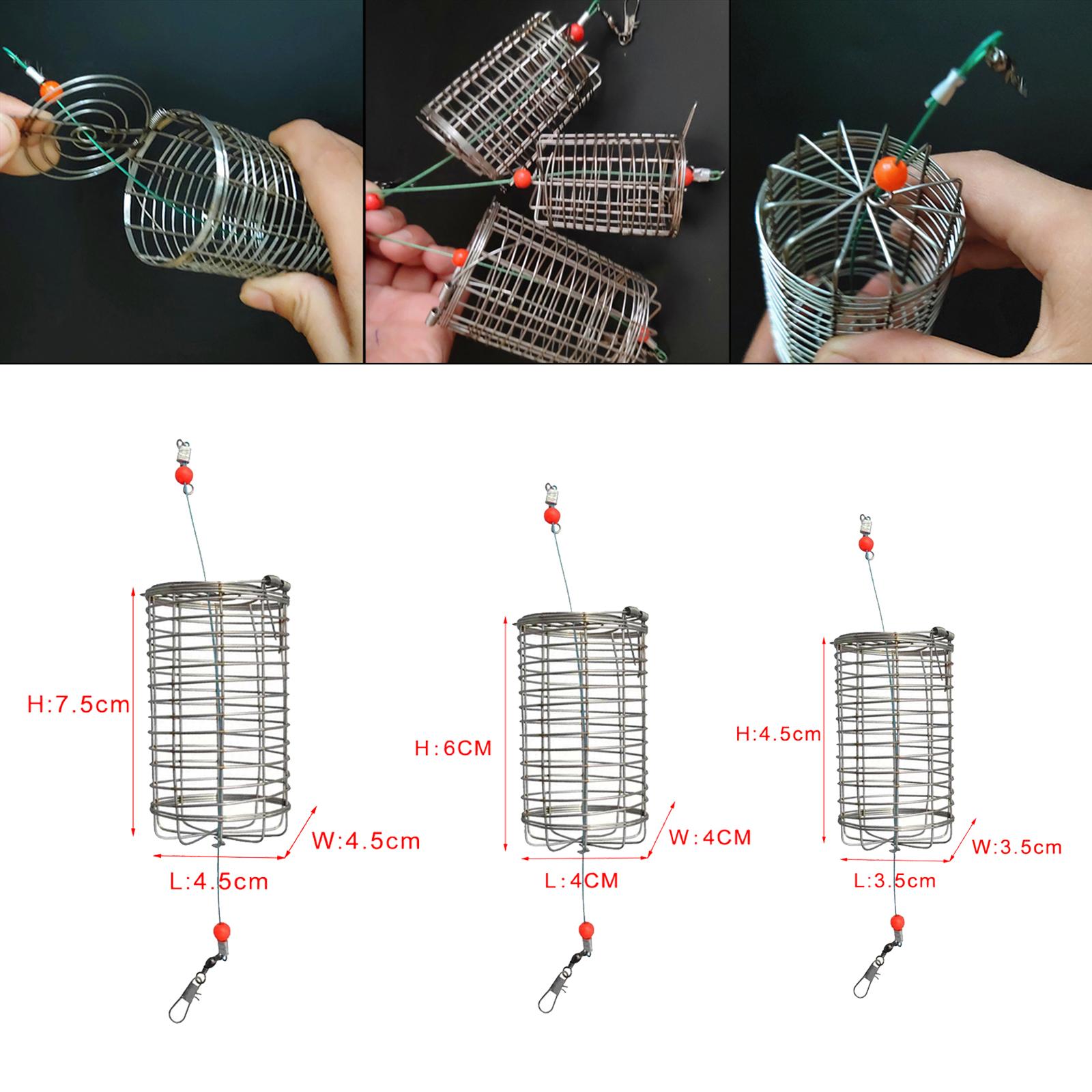 5x Solid Fishing Feeder Cage T - Fishing Lure Box recensie en prijs