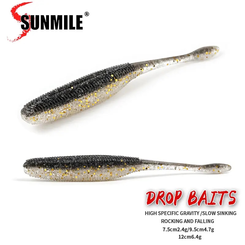 SUNMILE Vissen Lokt Drop Zacht - Fishing Lure Swimbait recensie en prijs