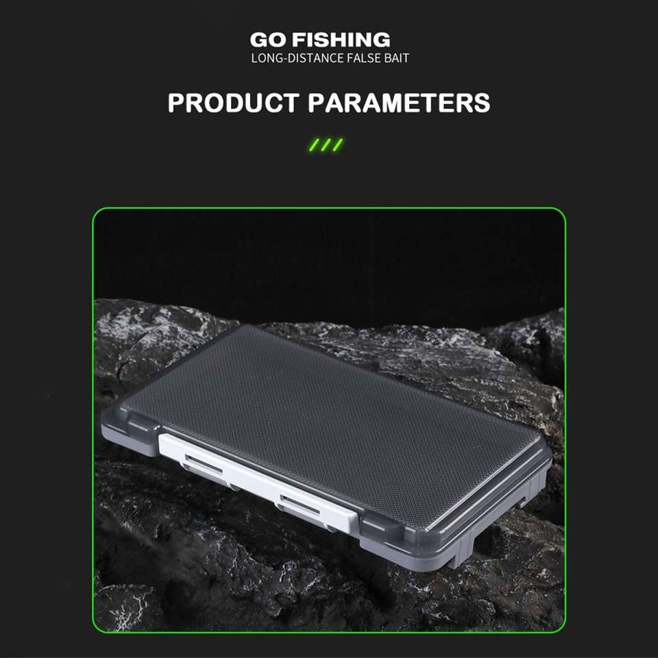 Nieuwe plastic visdoos met dra - Fishing Lure Spinner recensie en prijs